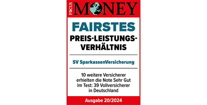Focus Money Siegel Fairstes Preis-Leistungsverhältnis 2024