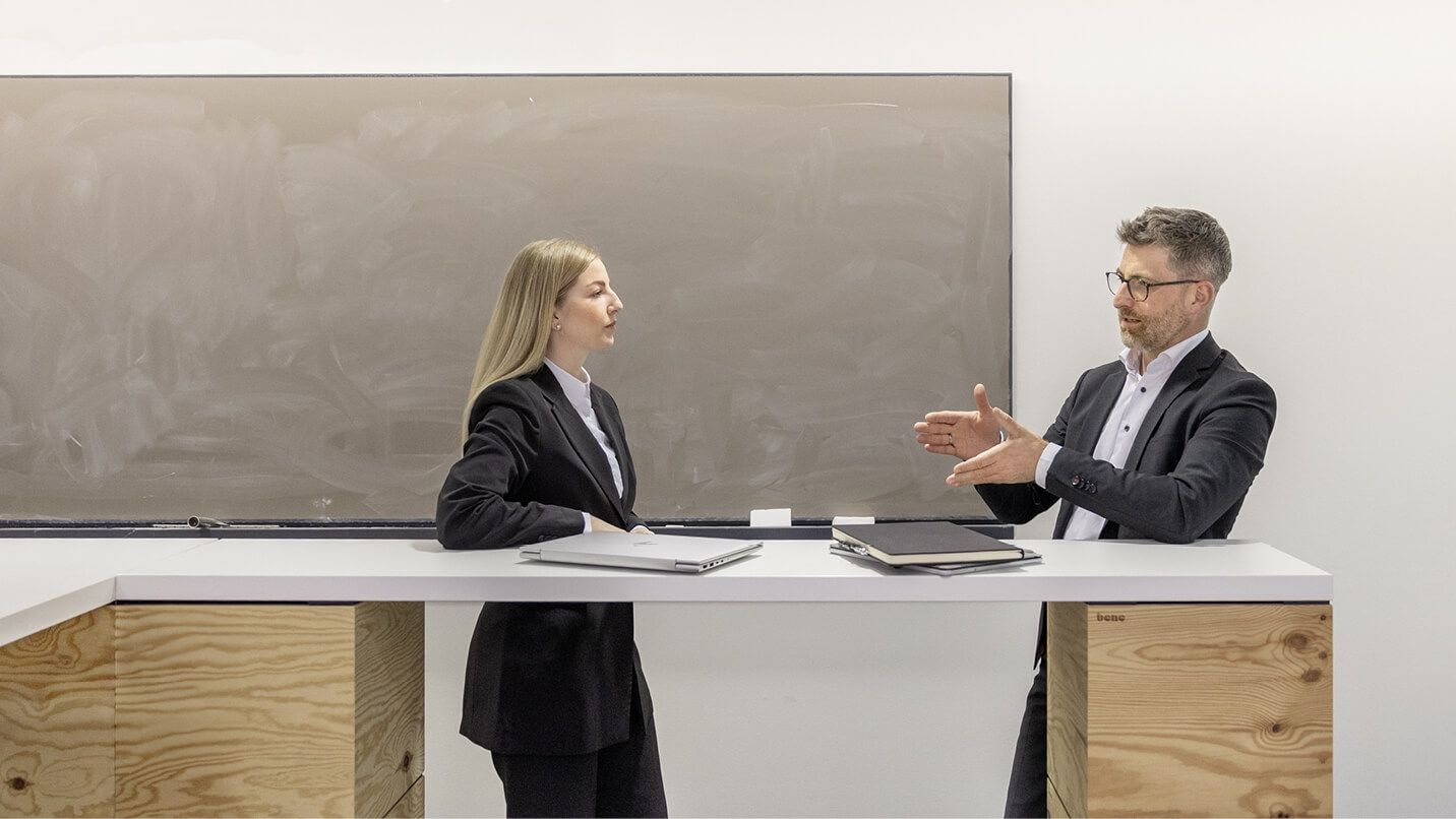 Die Personalexperten Tamara Grahl und Matthias Baum im Gespräch zur neuen Personalstrategie der SV