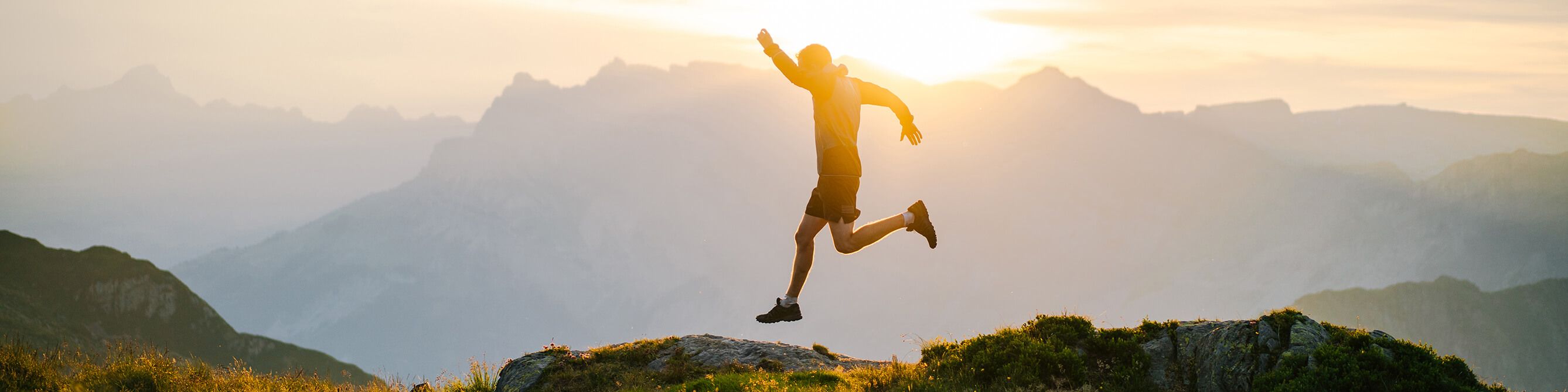Trailrunner in den Bergen