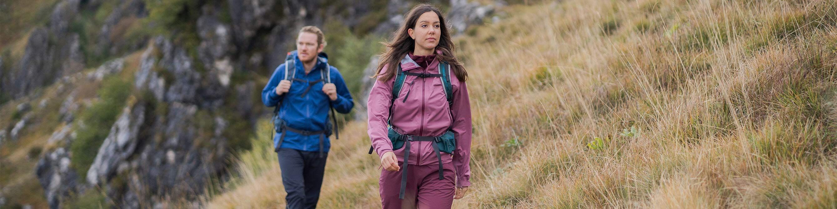 Wanderer in den Bergen