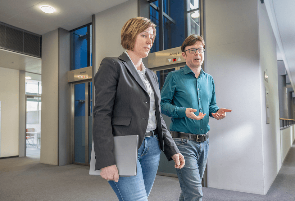 Stefanie Kneuper und Michael Schimpf