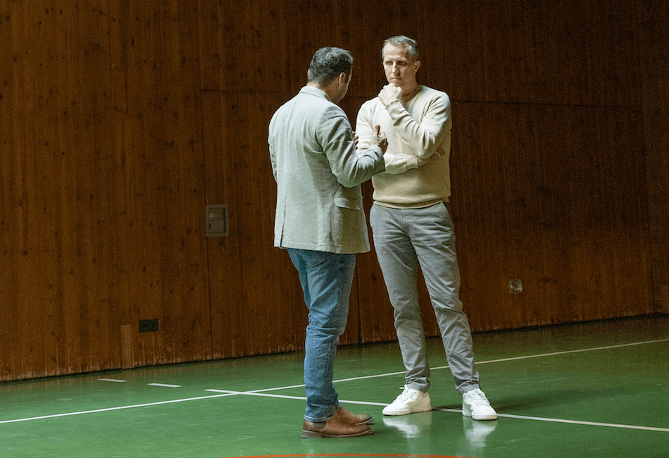 Aygün Bozkurt und Jörg Roßkopf