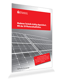 Prospekt SV PhotovoltaikPolice | SV SparkassenVersicherung