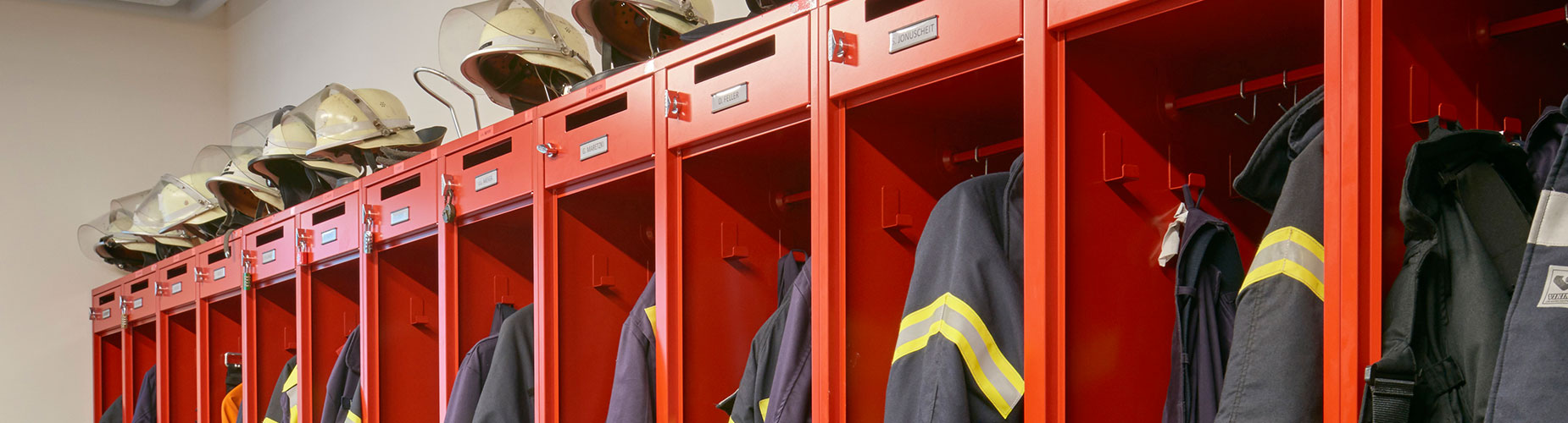 Umkleideraum Feuerwehr