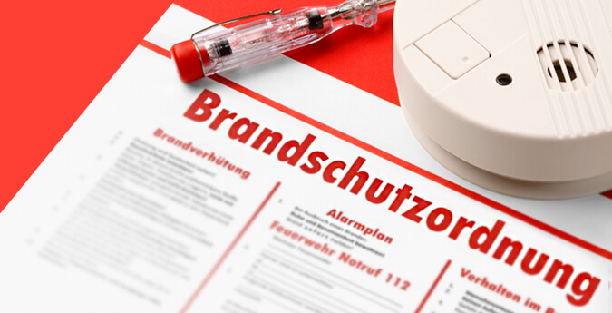 Brandschutzaufklärung - Brandschutzordnung und Rauchmelder