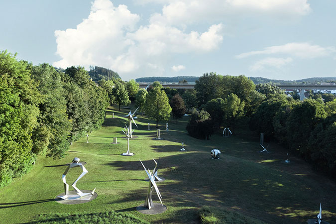 Kunststiftung Erich Hauser in Rottweil, Skulpturenpark