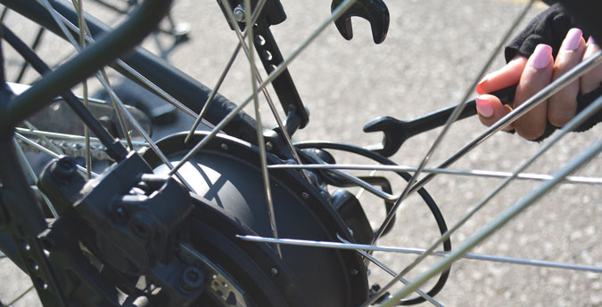 E-BikeSchutz - Diebstahl von einem Fahrrad
