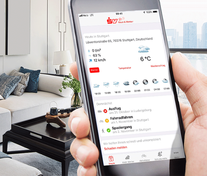 SV Haus und Wetter App