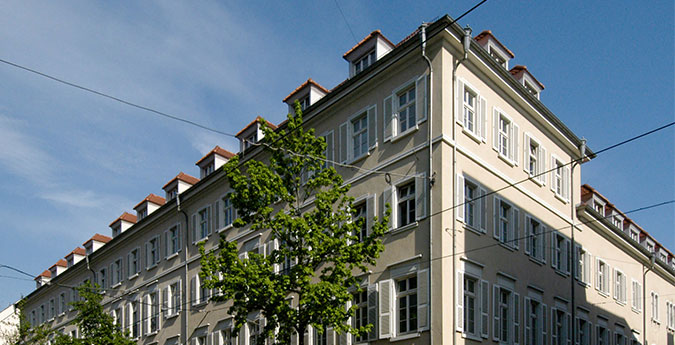 Gebäude der SV SparkassenVersicherung in Karlsruhe