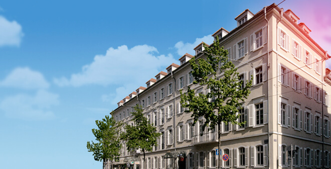 Gebäude der SV SparkassenVersicherung in Karlsruhe