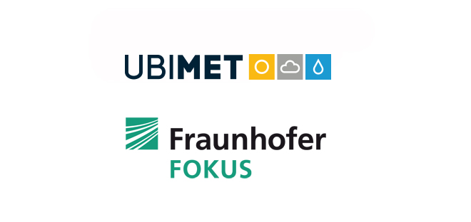 UBIMET und Fraunhofer FOKUS Logo