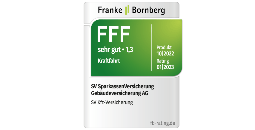 Siegel von Franke und Bornberg Kfz-Versicherung 