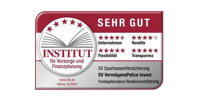 Siegel fondsgebundene Rentenversicherung - Vermögenspolice Invest