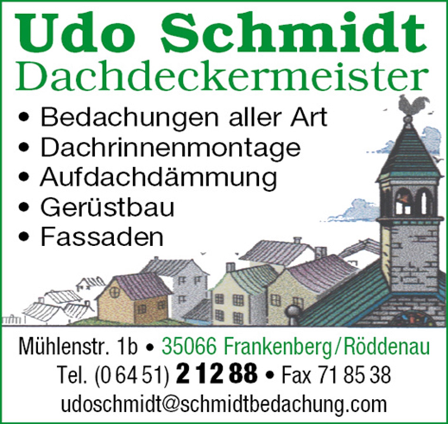 Logo Dachdecker Udo Schmidt