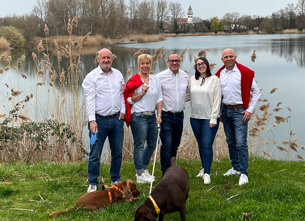 Das Team der Generalagentur SV Team St. Leon-Rot